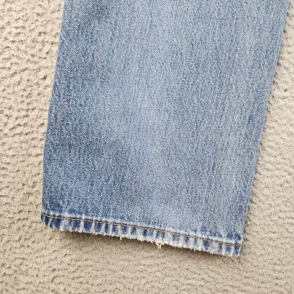 Levis Jeans Mens 36x32 Blue 517 Distress Faded Cowboy Western Ranch Hand Rodeo a - Picture 13 of 15